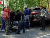 Один человек погиб и двое пострадали при столкновении автомобиля с деревом в Плюсском районе