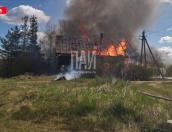Мужчина погиб при пожаре в Красногородске