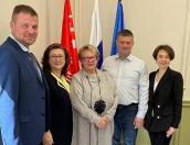 Развитие социального партнёрства в Пскове оценили представители общероссийского профсоюза образования