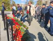Траурный митинг у Могилы Неизвестного Солдата прошёл в Пскове