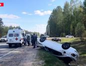 Один человек госпитализирован в результате ДТП в Пушкиногорском районе