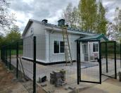Завершение строительства ФАПов в Куньинском районе проверил глава района