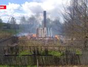 Дом сгорел из-за незакрытой газовой конфорки в Усвятском районе