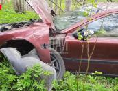 Volvo вылетел в кювет после столкновения с фурой в Пустошкинском районе