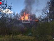 Пожарные ликвидировали возгорание в жилом доме в Красногородске