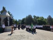 Торжественное мероприятие в честь Дня пограничных войск проходит в Пскове