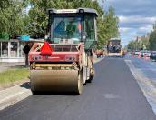 Улицу Труда начали асфальтировать в Пскове