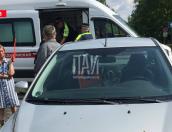 Пенсионерку госпитализировали в результате ДТП в Пскове