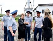 Вера Емельянова посетила ИК-4 регионального УФСИН