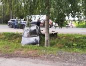 Два легковых автомобиля столкнулись в Псковском районе 