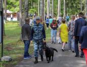 Псковские полицейские обеспечили безопасность встречи на Кургане Дружбы
