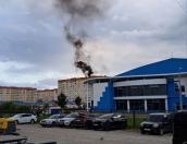 Пожарные потушили возгорание крыши дома на Завеличье
