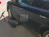 Самокатчик госпитализирован в результате ДТП в Пскове   