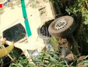 Инкассаторский автомобиль вылетел в кювет рядом с Пыталово
