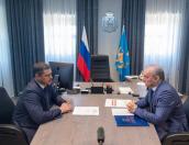 Вопросы соблюдения и защиты прав псковичей обсудили Михаил Ведерников и Дмитрий Шахов