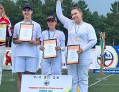 Псковички стали призёрами на чемпионате России по стрельбе из лука