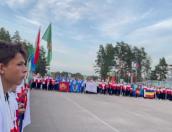 Закрытие туристского слёта учащихся Союзного государства прошло в Островском районе

