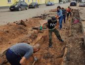 Раскопки на новом участке начали в Печорах