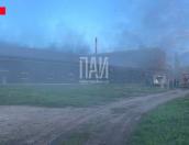 Пожар в деревне Неёлово-1 тушили более двух часов
