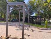 Качели для взрослых и перголы появятся в опочецком сквере
