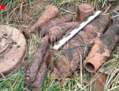 10 взрывоопасных боеприпасов времён ВОВ обнаружили в Новосокольническом районе