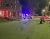 Двое подростков протаранили автомобиль на центральной площади Печор   
