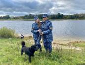 Псковские курсанты помогают зоозащитникам в приюте «Шанс»