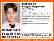 15-летний подросток пропал в Пскове