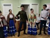 Псковские казаки выступили перед воспитанниками центра лечебной педагогики