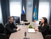 Михаил Ведерников поблагодарил поисковиков «Следа «Пантеры» за сохранение памяти о защитниках Отечества