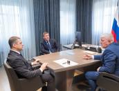 Михаил Ведерников обсудил вопросы поддержки бойцов СВО с Андреем Турчаком и Алексеем Наумцом