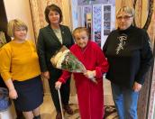 95-летие отметила жительница Псковского района