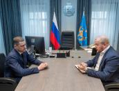 Борис Елкин доложил Михаилу Ведерникову о ремонте дорог и предстоящем месячнике уборки Пскова