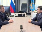 Михаил Ведерников обсудил с Дмитрием Мельниковым основные задачи «Деловой России»