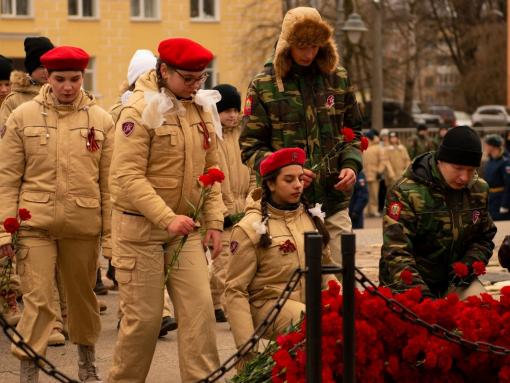 Проходит набор в юнармейский отряд колледжа ПсковГУ