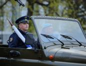 Репетиция парада Победы в Пскове