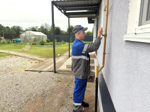 Газопровод ввели в эксплуатацию в псковской деревне Селище