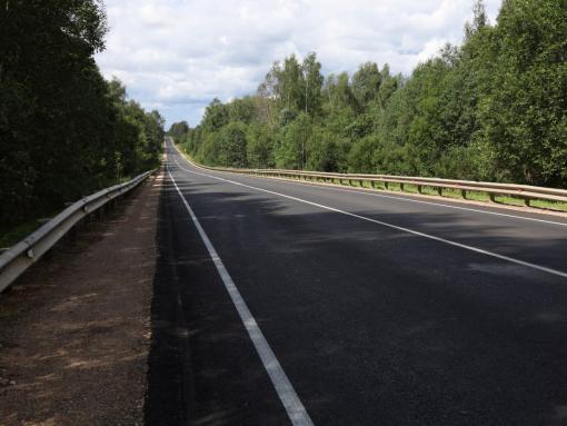 Два участка дороги Ольша – Велиж – Усвяты – Невель ввели в эксплуатацию в Псковской области