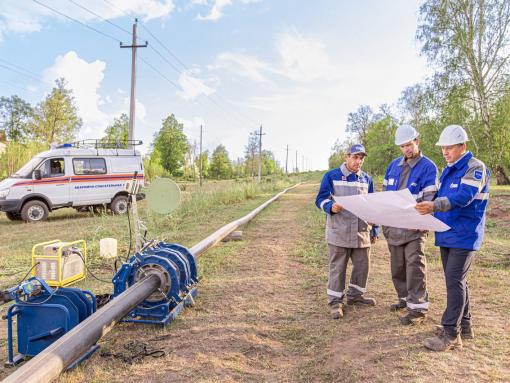 Газопровод построили в псковской деревне Задолье