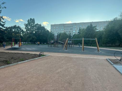 Сквер у «Рижской» преображается в Пскове