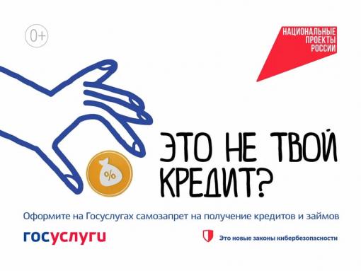 Более 16 млн россиян установили самозапрет на кредиты через «Госуслуги»