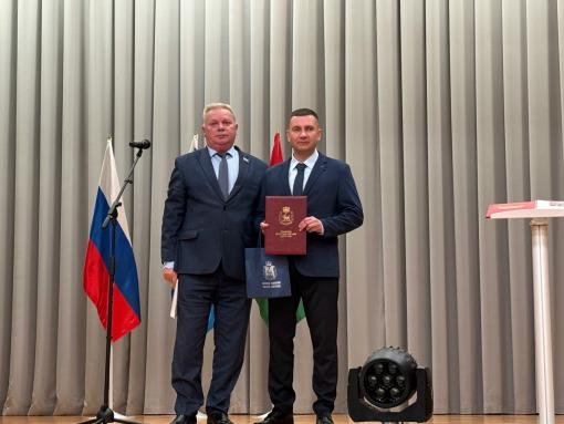 Новый глава Дедовичского округа принёс присягу
