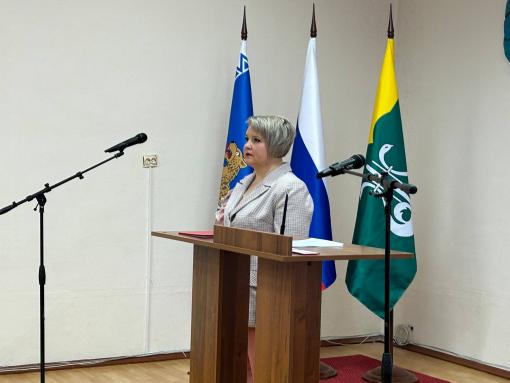 Оксана Филиппова официально вступила в должность главы Пушкиногорского округа