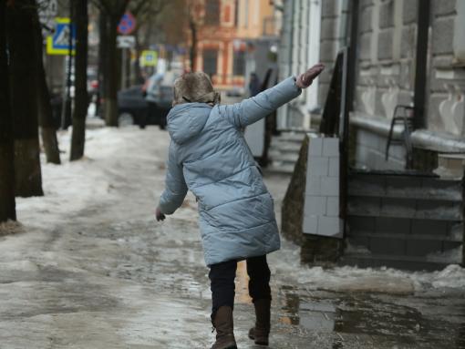 Псковичам порекомендовали протирать зимой обувь после улицы