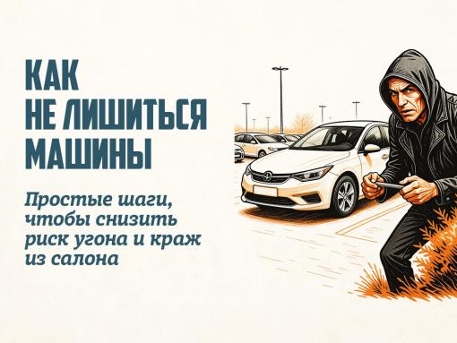 Как не лишиться машины: объясняем в карточках