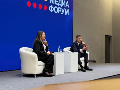 Михаил Ведерников рассказал участникам детского медиафорума о важности доверия аудитории