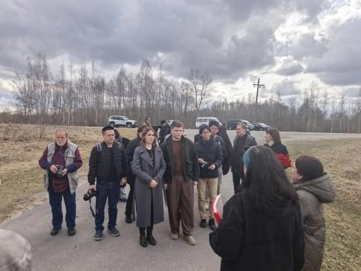 Пресс-тур для зарубежных журналистов «По местам памяти и славы» проходит в Псковской области