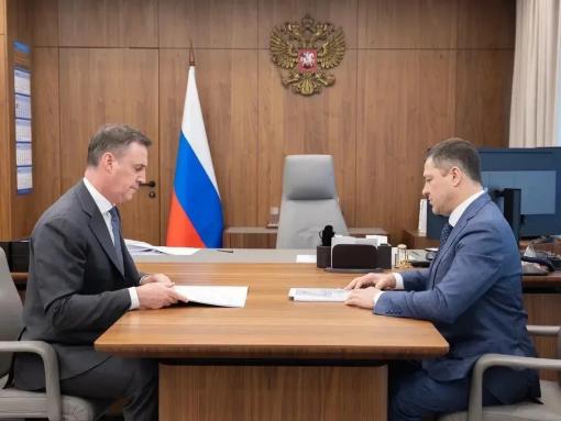 Вопросы развития АПК в Псковской области обсудили Дмитрий Патрушев и Михаил Ведерников