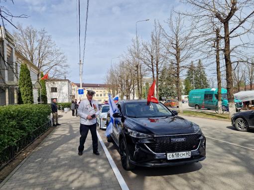 Автопробег в честь Дня Победы прошёл в Печорах