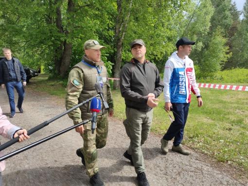 Михаил Ведерников осмотрел площадки международных соревнований «Время героев»